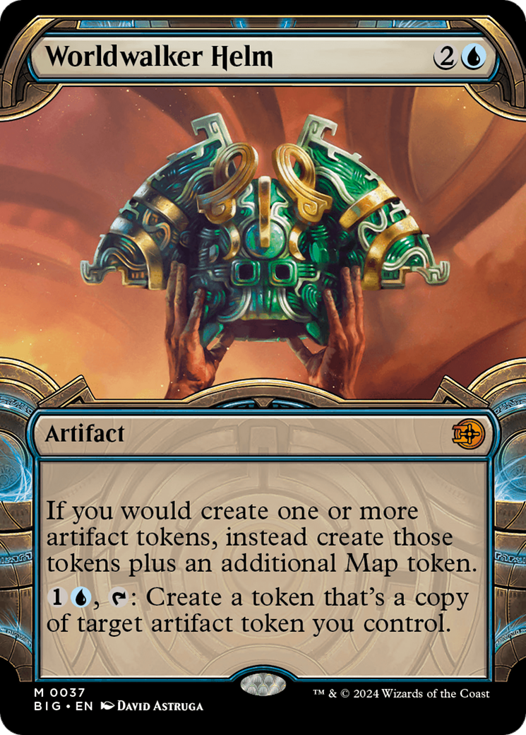 Worldwalker Helm - Mythic Artifact card from The Big Score