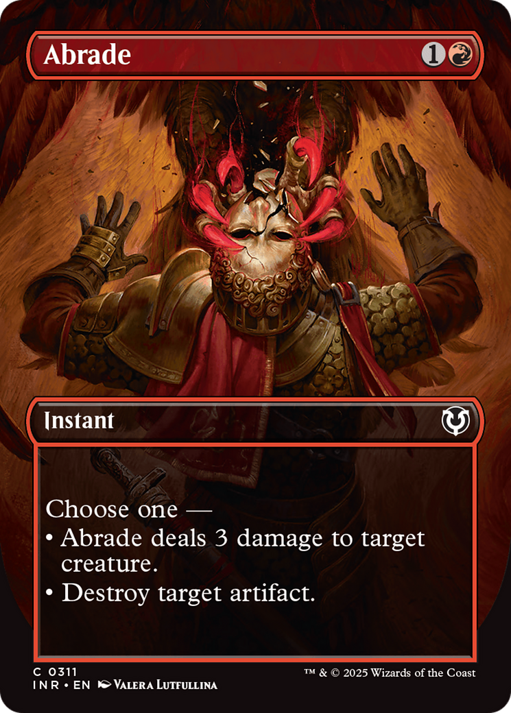 Abrade - Common Instant card from Innistrad Remastered