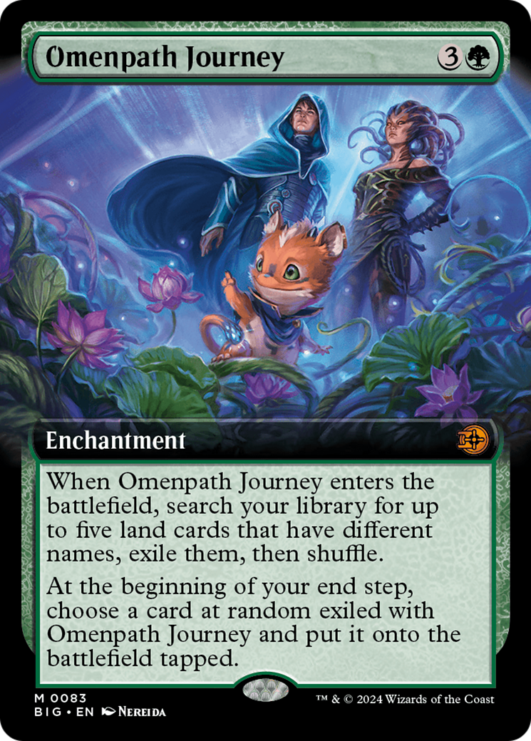 Omenpath Journey - Mythic Enchantment card from The Big Score