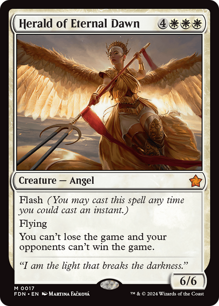 Herald of Eternal Dawn - Creature — Angel used in 25.0% of Sultai sideboards