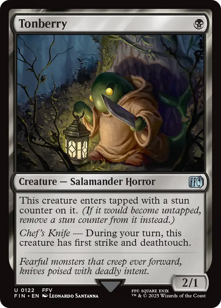 Tonberry - Uncommon Creature — Salamander Horror card from Final Fantasy