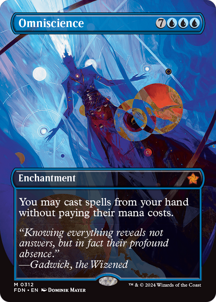 Omniscience - Mythic Enchantment card from Foundations