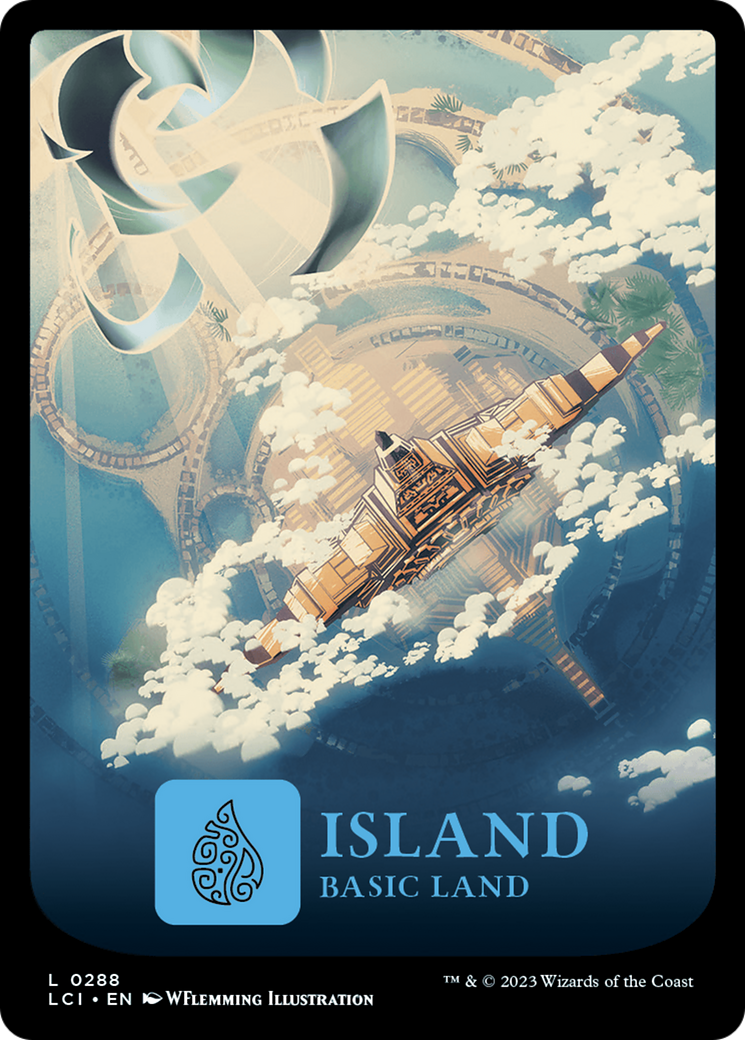 Island - Common Basic Land — Island card from The Lost Caverns of Ixalan