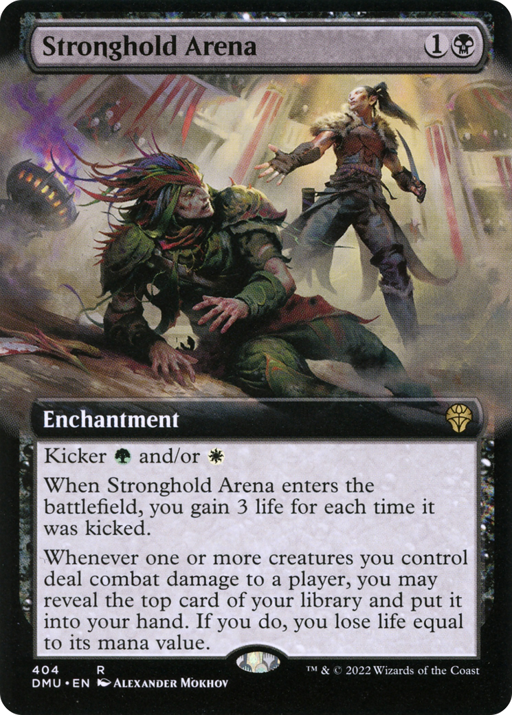 Stronghold Arena - Rare Enchantment card from Dominaria United