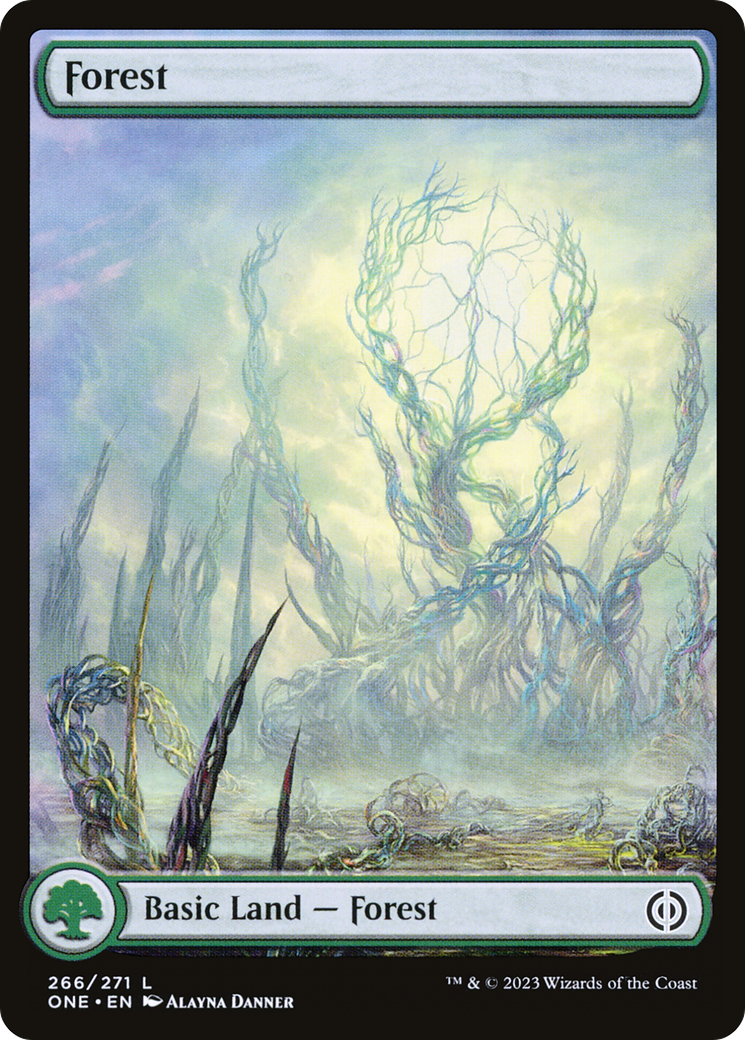 Forest - Common Basic Land — Forest card from Phyrexia: All Will Be One