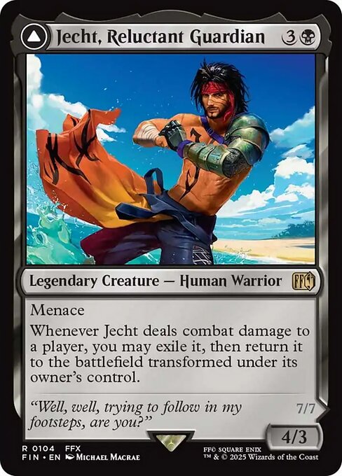 Jecht, Reluctant Guardian // Braska's Final Aeon