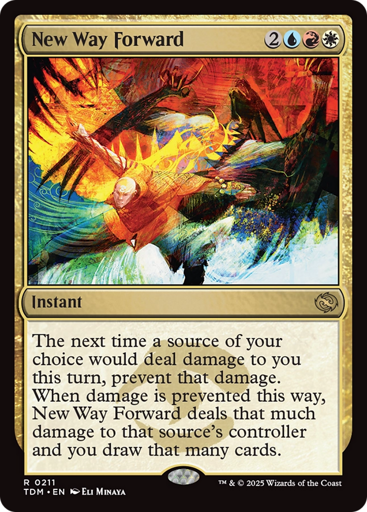 New Way Forward - Rare Instant card from Tarkir: Dragonstorm