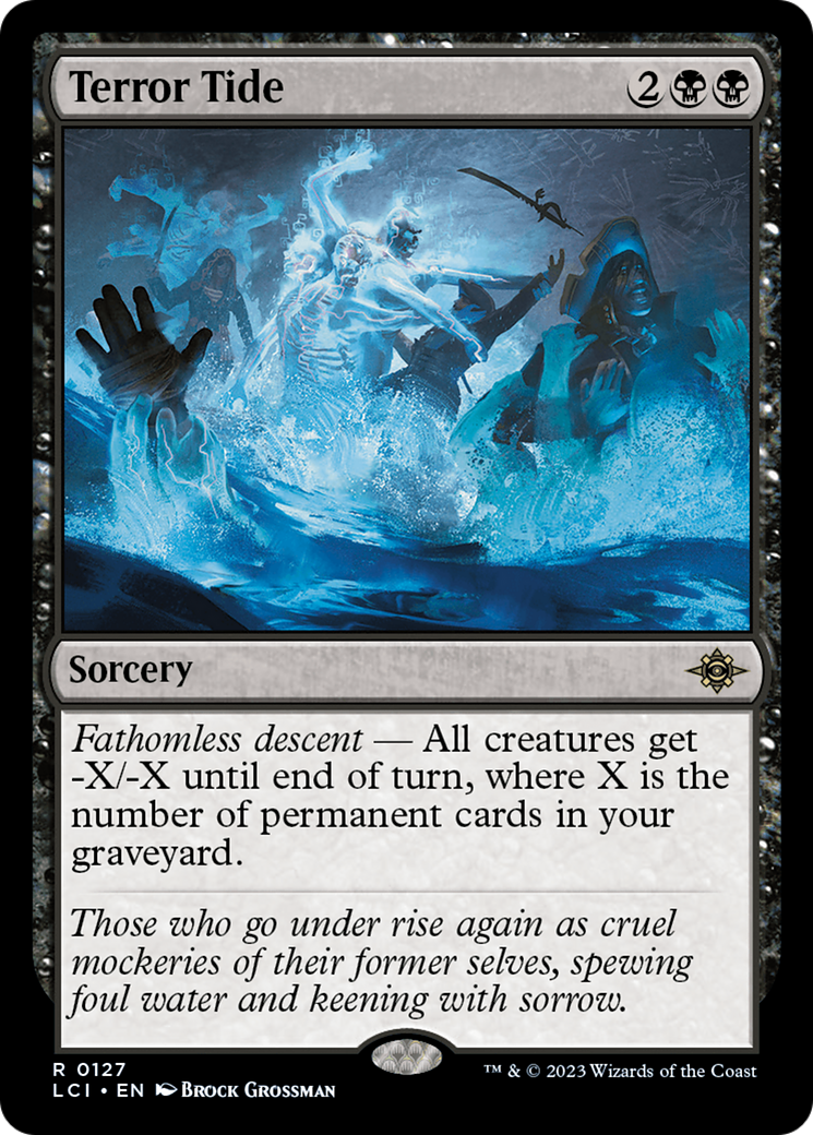 Terror Tide - Rare Sorcery card from The Lost Caverns of Ixalan
