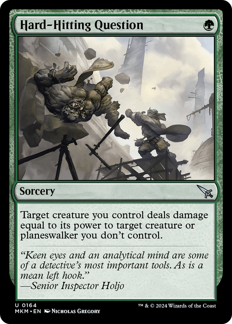 Hard-Hitting Question - Sorcery used in 20.0% of Simic sideboards
