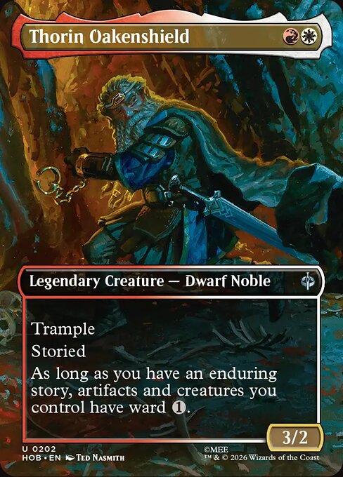 Thorin Oakenshield - Uncommon card from The Hobbit