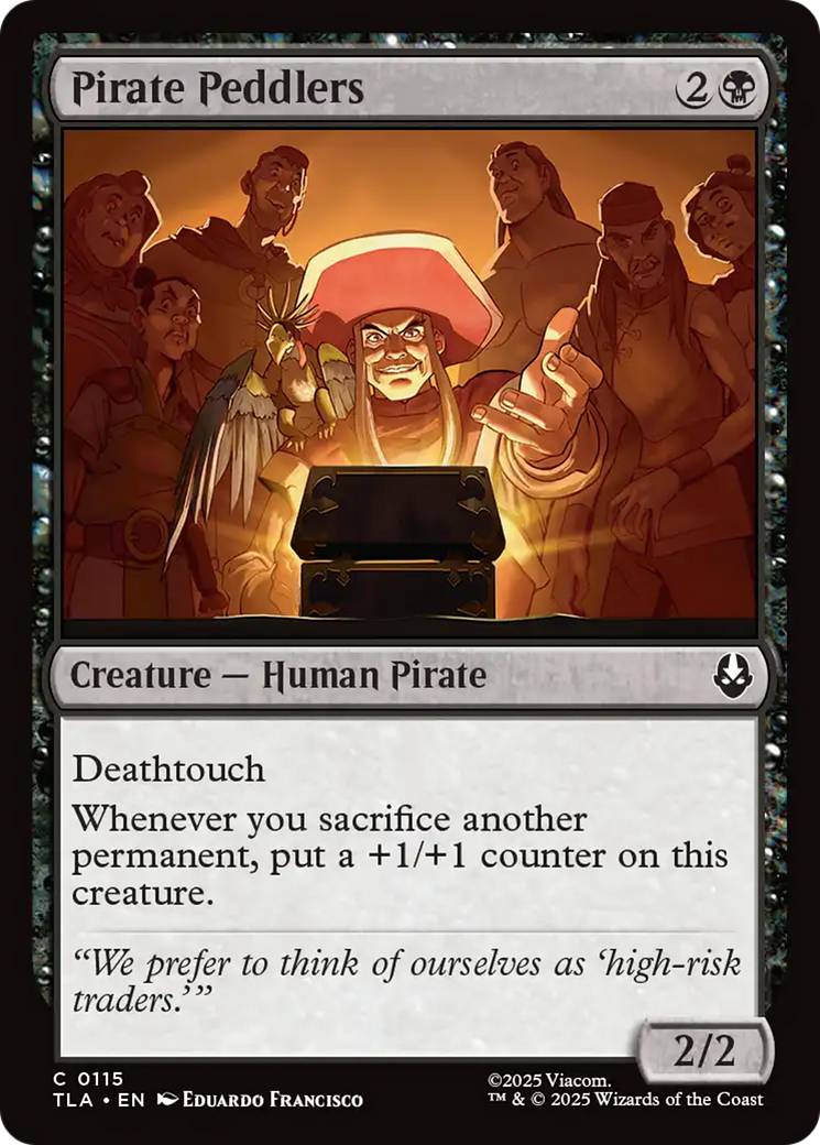 Pirate Peddlers - Common Creature — Human Pirate card from Avatar: The Last Airbender
