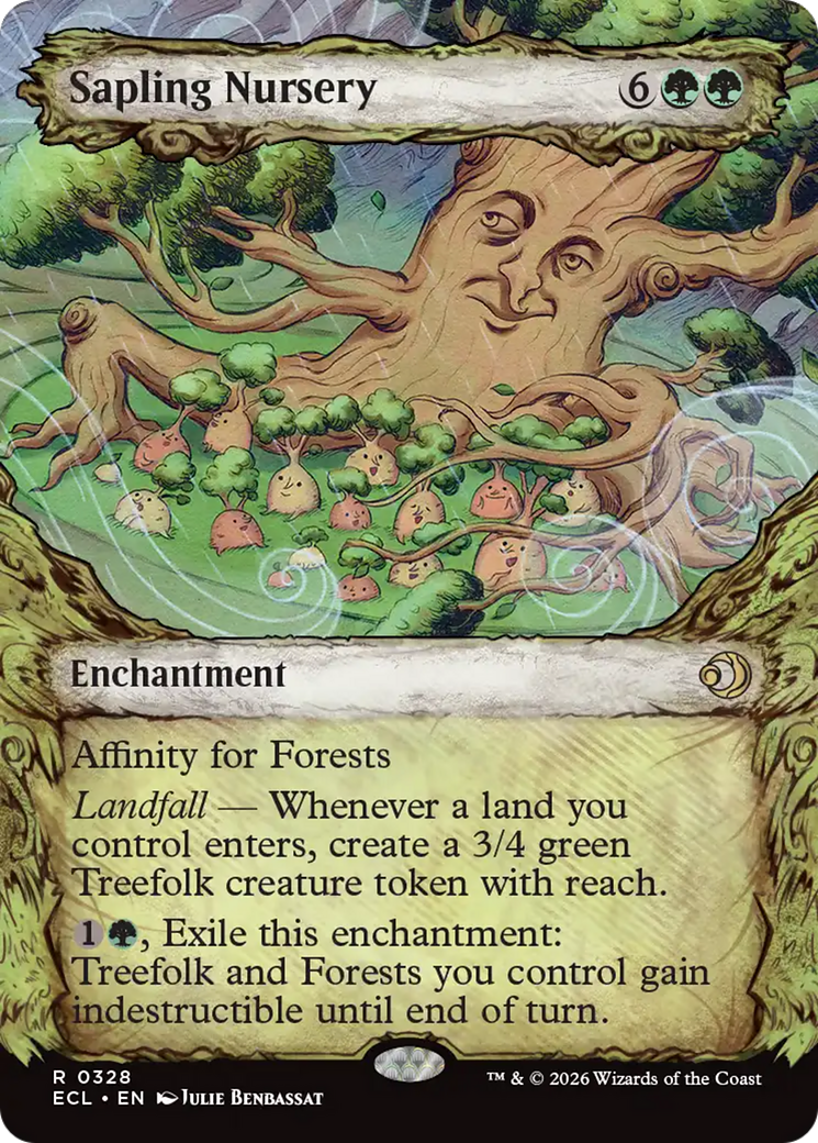 Sapling Nursery - Rare Enchantment card from Lorwyn Eclipsed