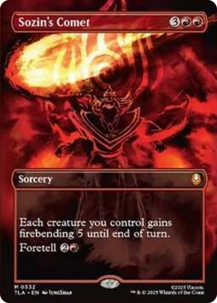 Sozin's Comet - Mythic Sorcery card from Avatar: The Last Airbender