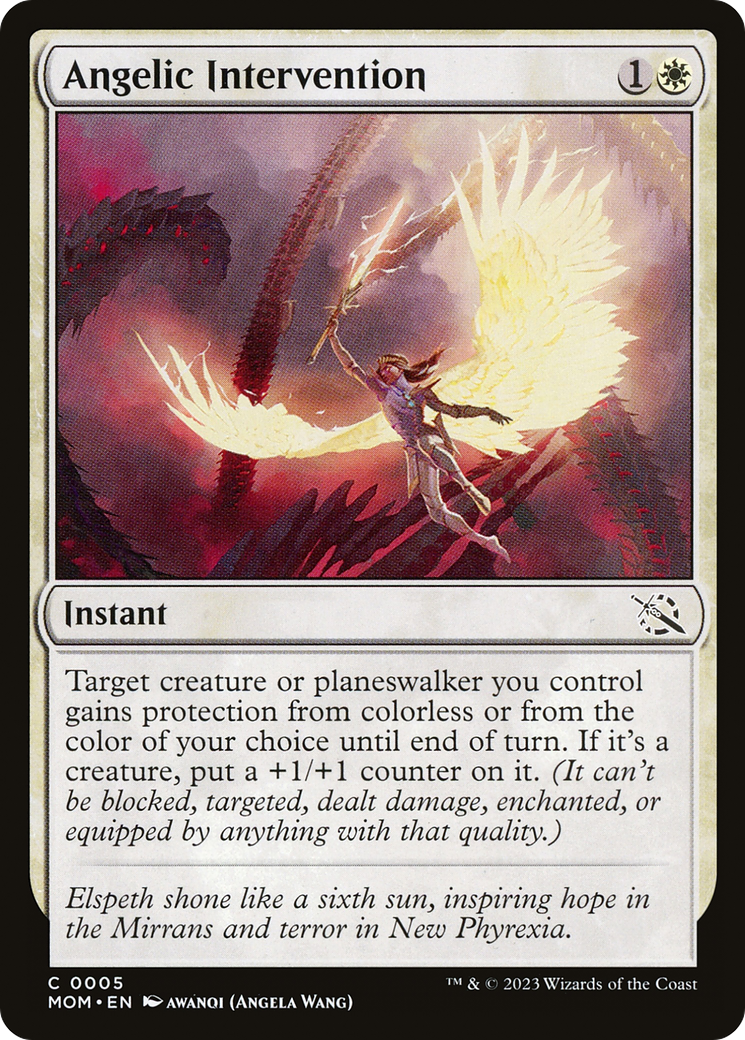 Angelic Intervention - Common Instant card from March of the Machine