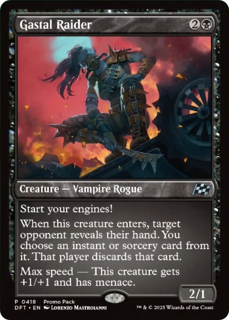 Gastal Raider - Uncommon Creature — Vampire Rogue card from Aetherdrift