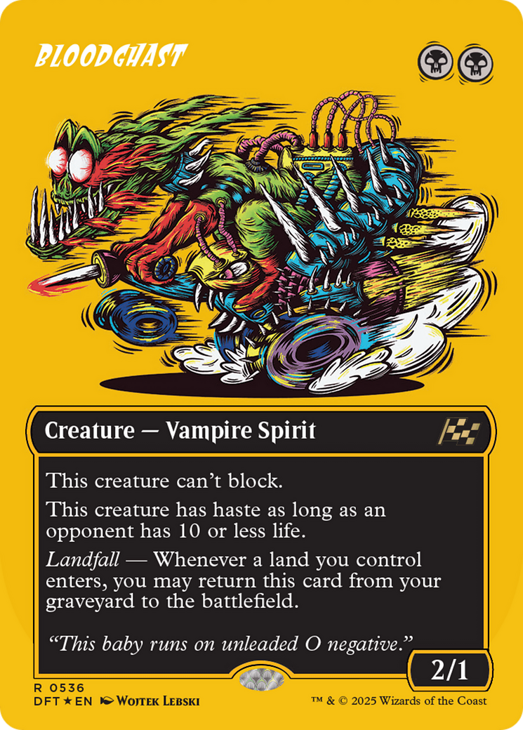 Bloodghast - Rare Creature — Vampire Spirit card from Aetherdrift