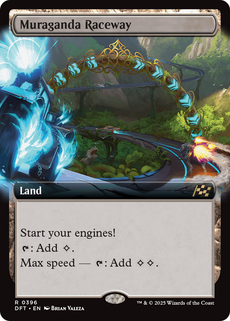 Muraganda Raceway - Rare Land card from Aetherdrift