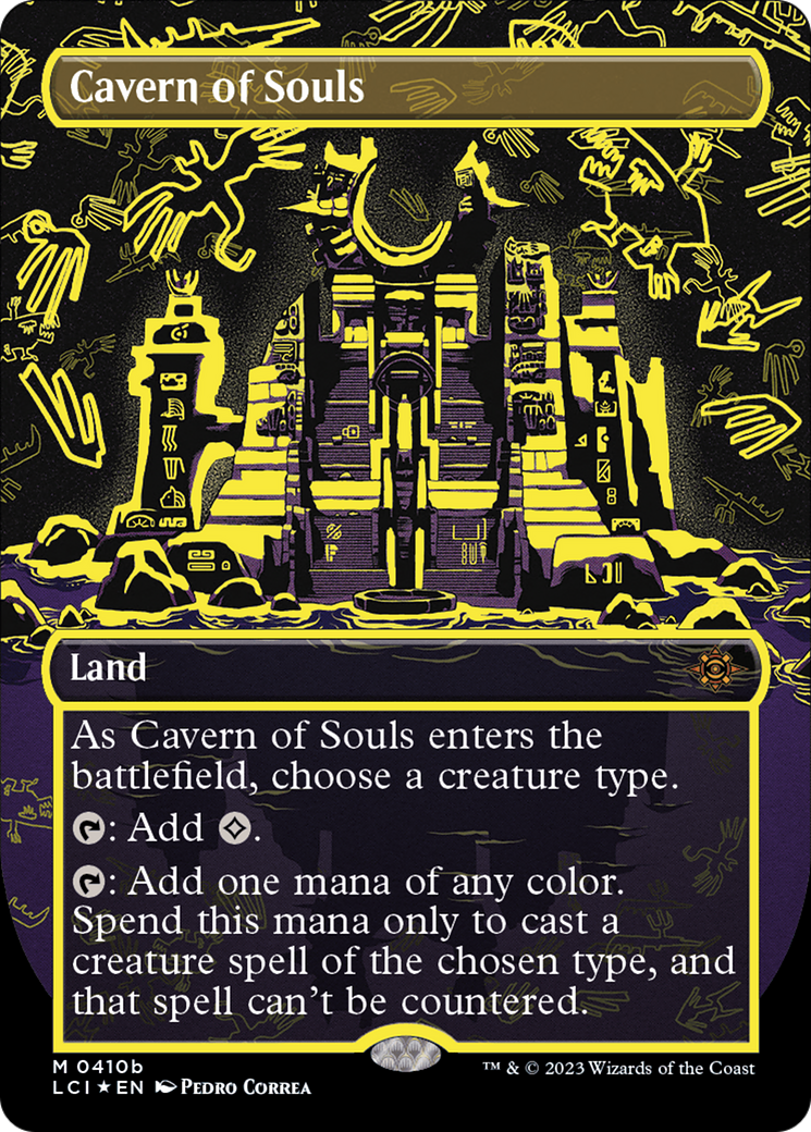 Cavern of Souls - Mythic Land card from The Lost Caverns of Ixalan