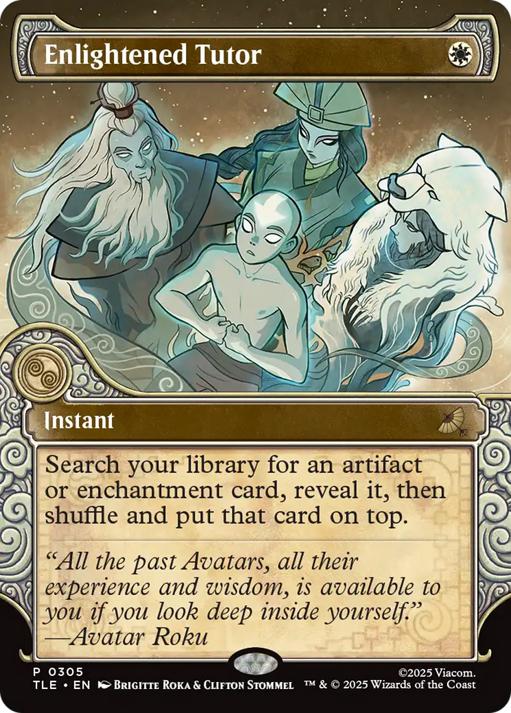 Enlightened Tutor - Rare Instant card from Avatar: The Last Airbender Eternal