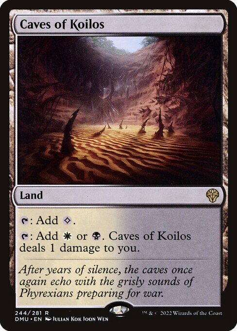 Caves of Koilos - Rare card from DMU