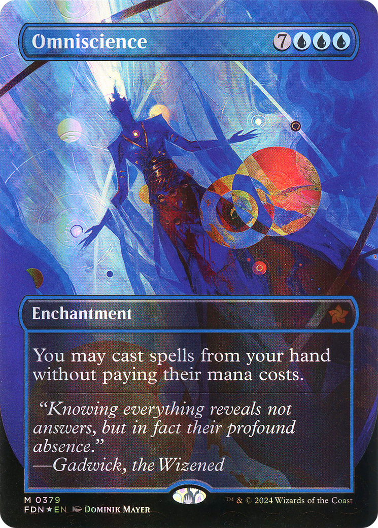 Omniscience - Mythic Enchantment card from Foundations