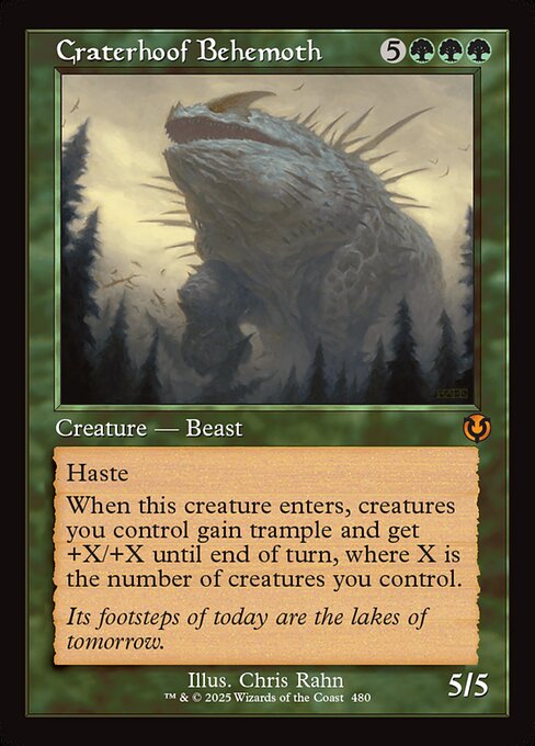 Image of Craterhoof Behemoth