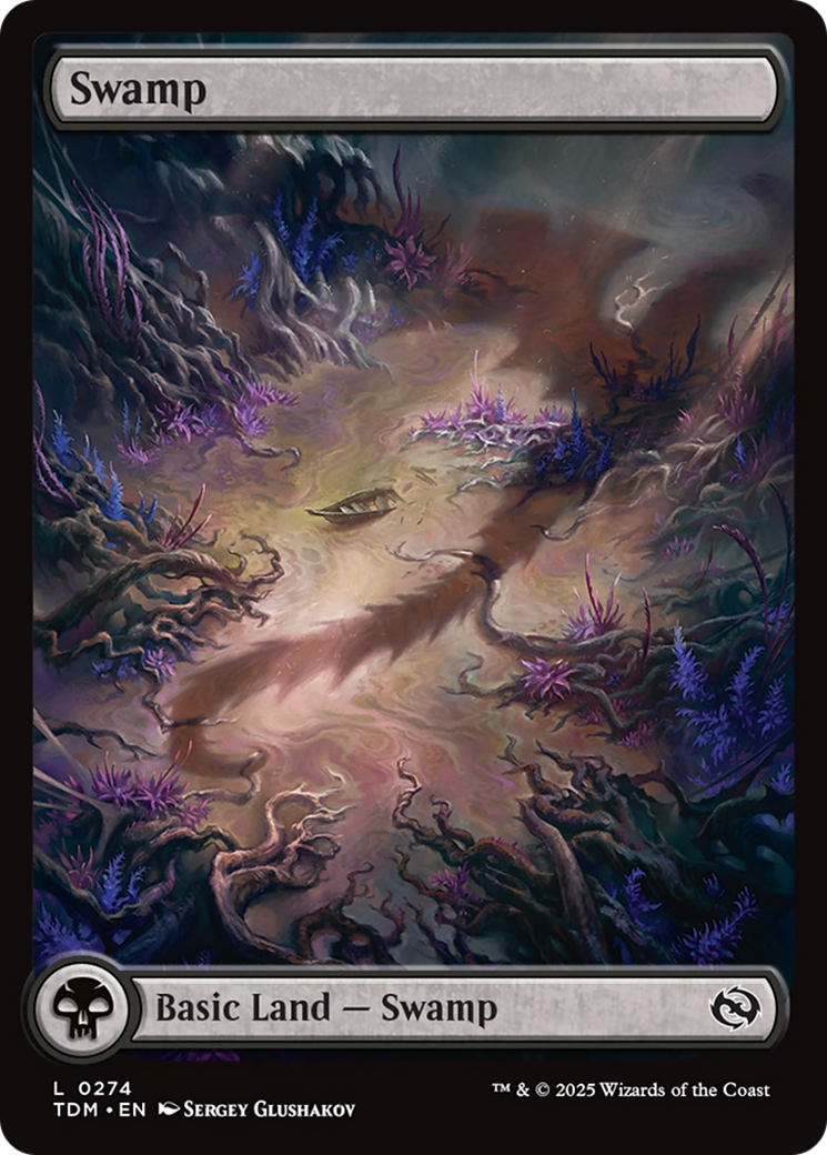 Swamp - Common Basic Land — Swamp card from Tarkir: Dragonstorm