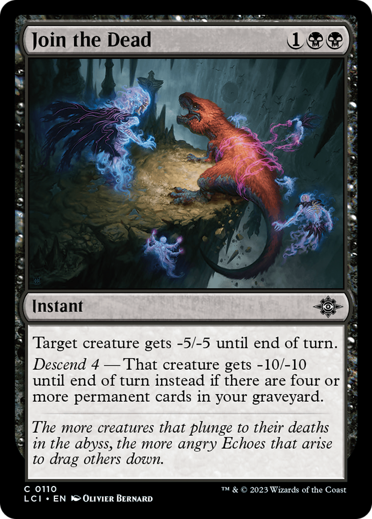 Join the Dead - Common Instant card from The Lost Caverns of Ixalan