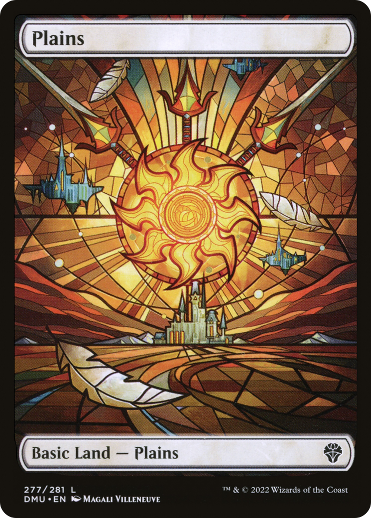 Plains - Common Basic Land — Plains card from Dominaria United