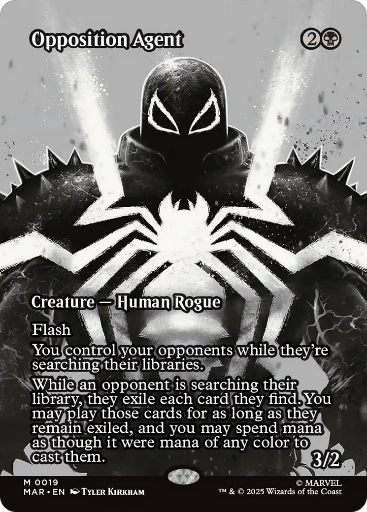 Opposition Agent - Mythic Creature — Human Rogue card from Marvel Universe