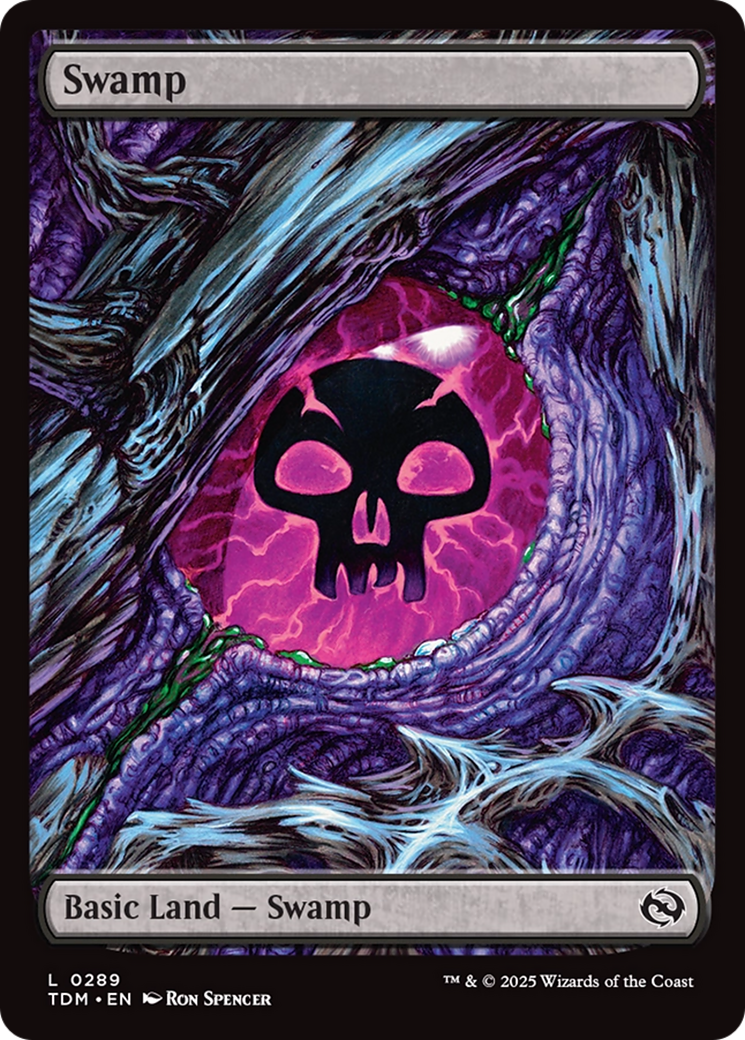Swamp - Common Basic Land — Swamp card from Tarkir: Dragonstorm