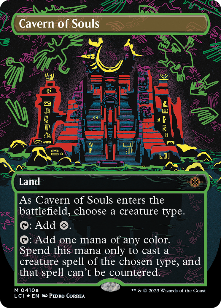 Cavern of Souls - Mythic Land card from The Lost Caverns of Ixalan