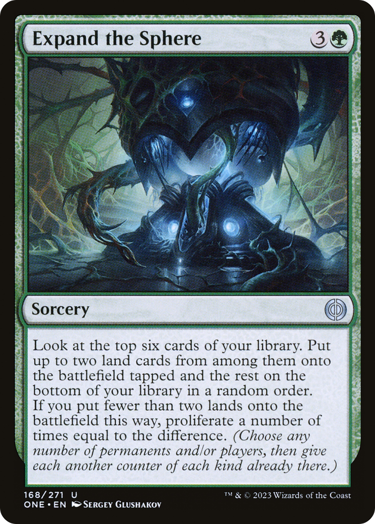 Expand the Sphere - Uncommon Sorcery card from Phyrexia: All Will Be One