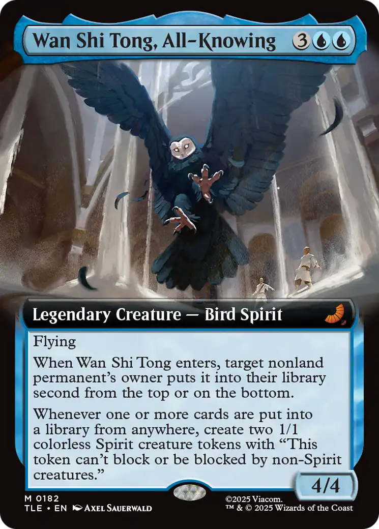 Wan Shi Tong, All-Knowing - Mythic Legendary Creature — Bird Spirit card from Avatar: The Last Airbender Eternal