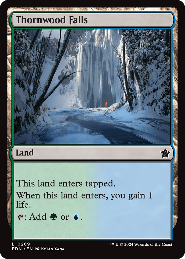 Thornwood Falls - Common Land card from Foundations