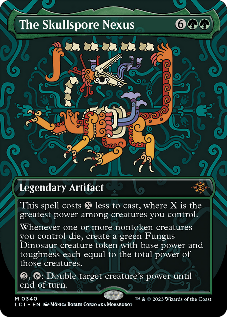 The Skullspore Nexus - Mythic Legendary Artifact card from The Lost Caverns of Ixalan