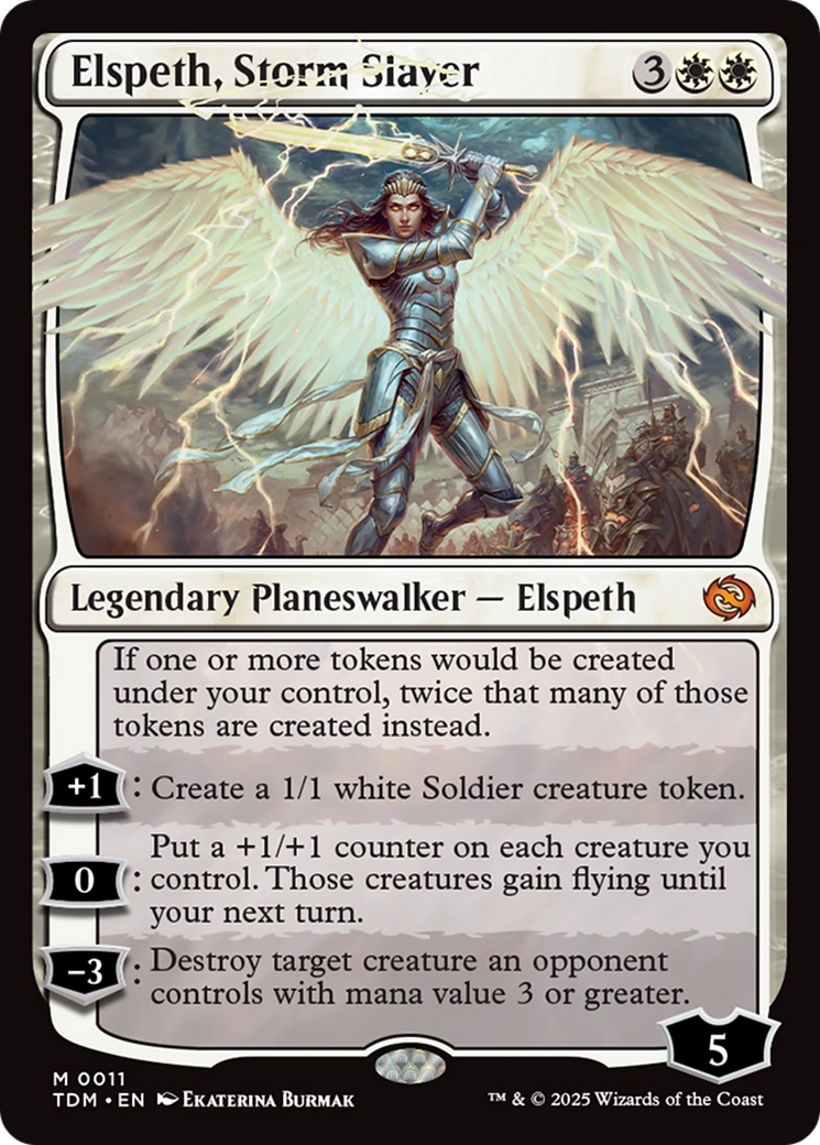 Elspeth, Storm Slayer - Legendary Planeswalker — Elspeth used in 66.7% of Jeskai Control sideboards