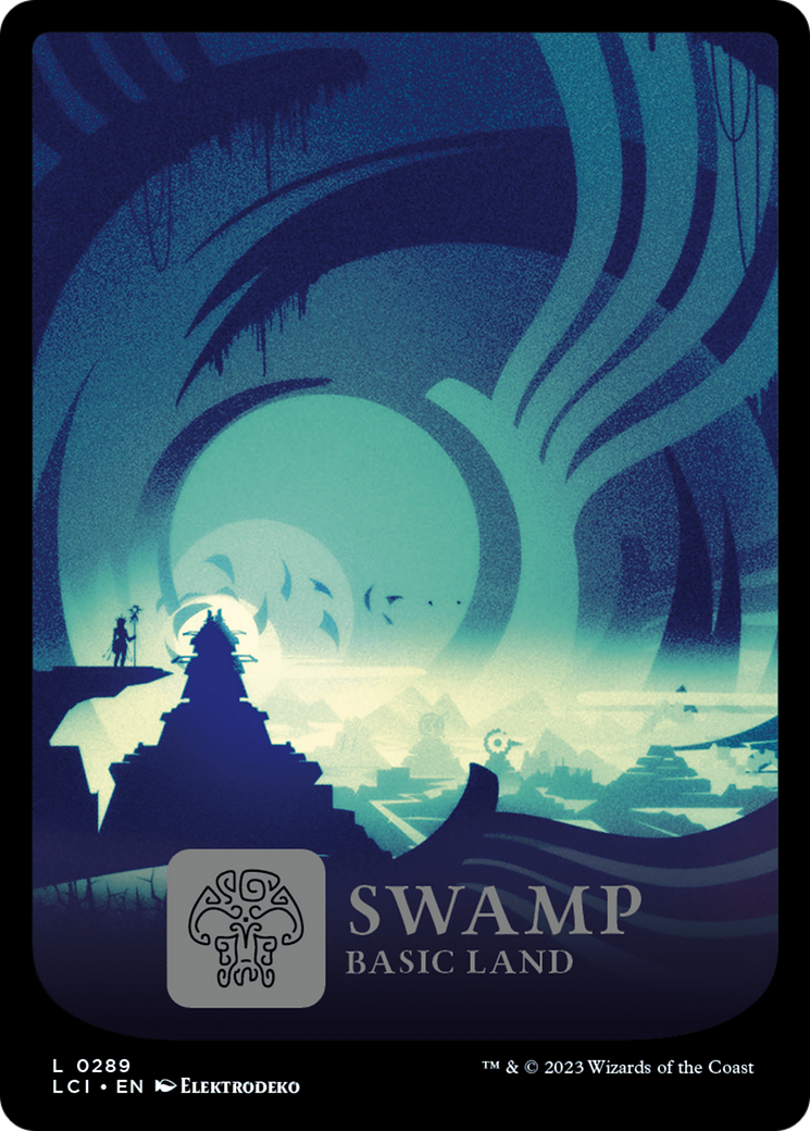 Swamp - Common Basic Land — Swamp card from The Lost Caverns of Ixalan