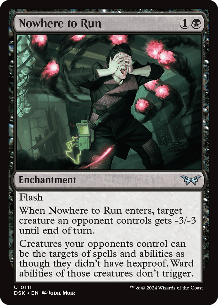 Nowhere to Run - Enchantment used in Dimir main decks