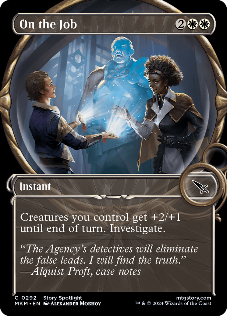 On the Job - Common Instant card from Murders at Karlov Manor