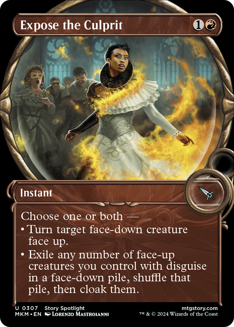 Expose the Culprit - Uncommon Instant card from Murders at Karlov Manor