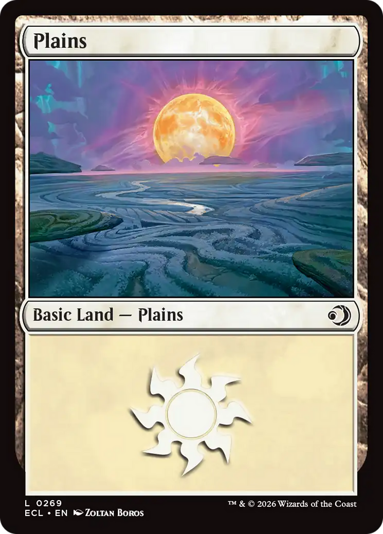 Plains - Common Basic Land — Plains card from Lorwyn Eclipsed