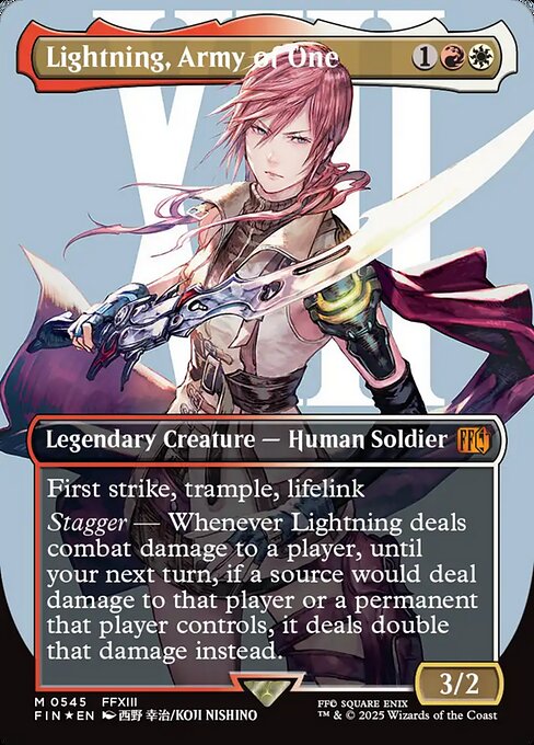 Lightning, Army of One