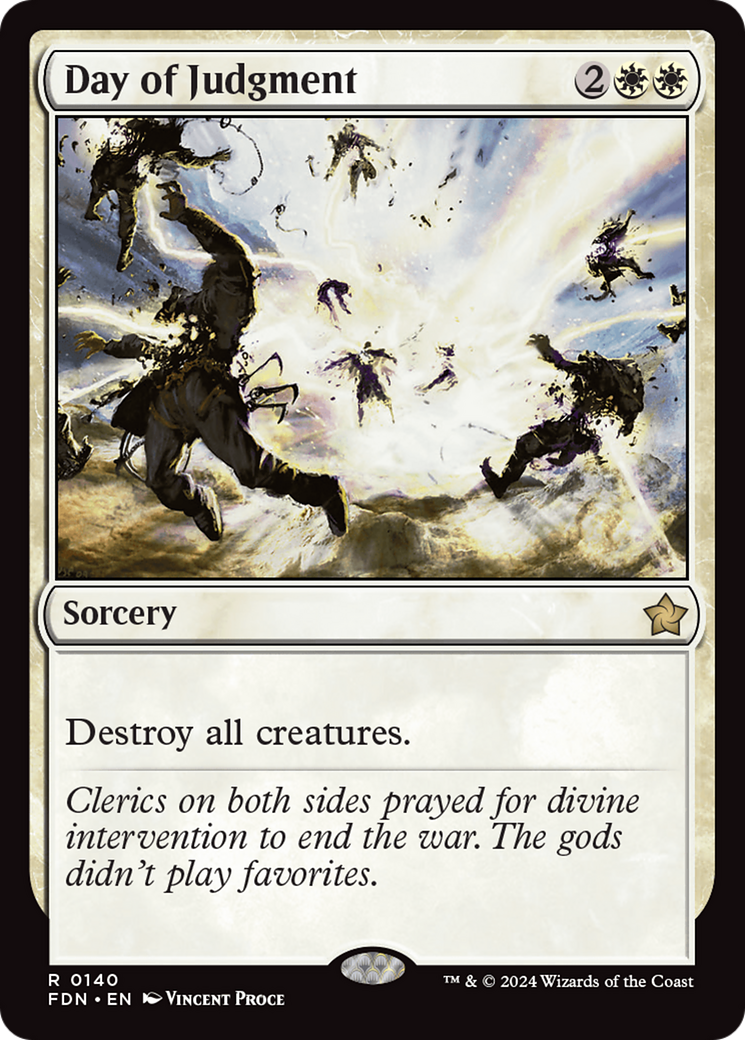 Day of Judgment - Rare Sorcery card from Foundations
