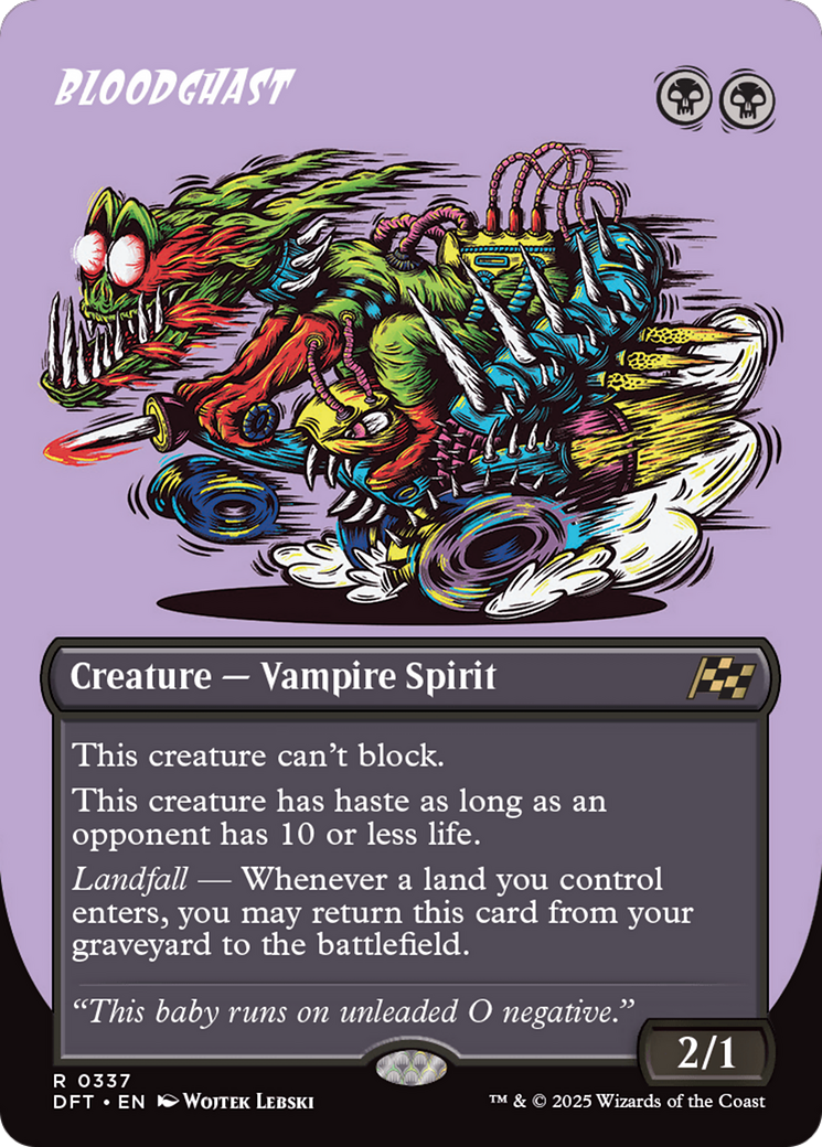 Bloodghast - Rare Creature — Vampire Spirit card from Aetherdrift