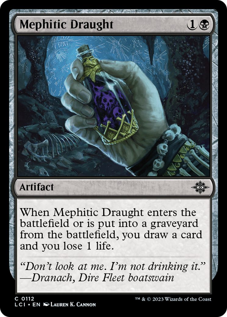 Mephitic Draught - Common Artifact card from The Lost Caverns of Ixalan