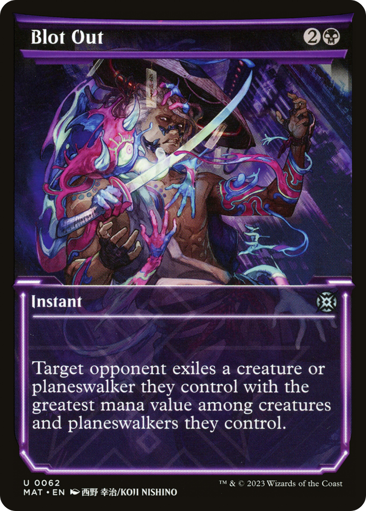 Blot Out - Uncommon Instant card from March of the Machine: The Aftermath