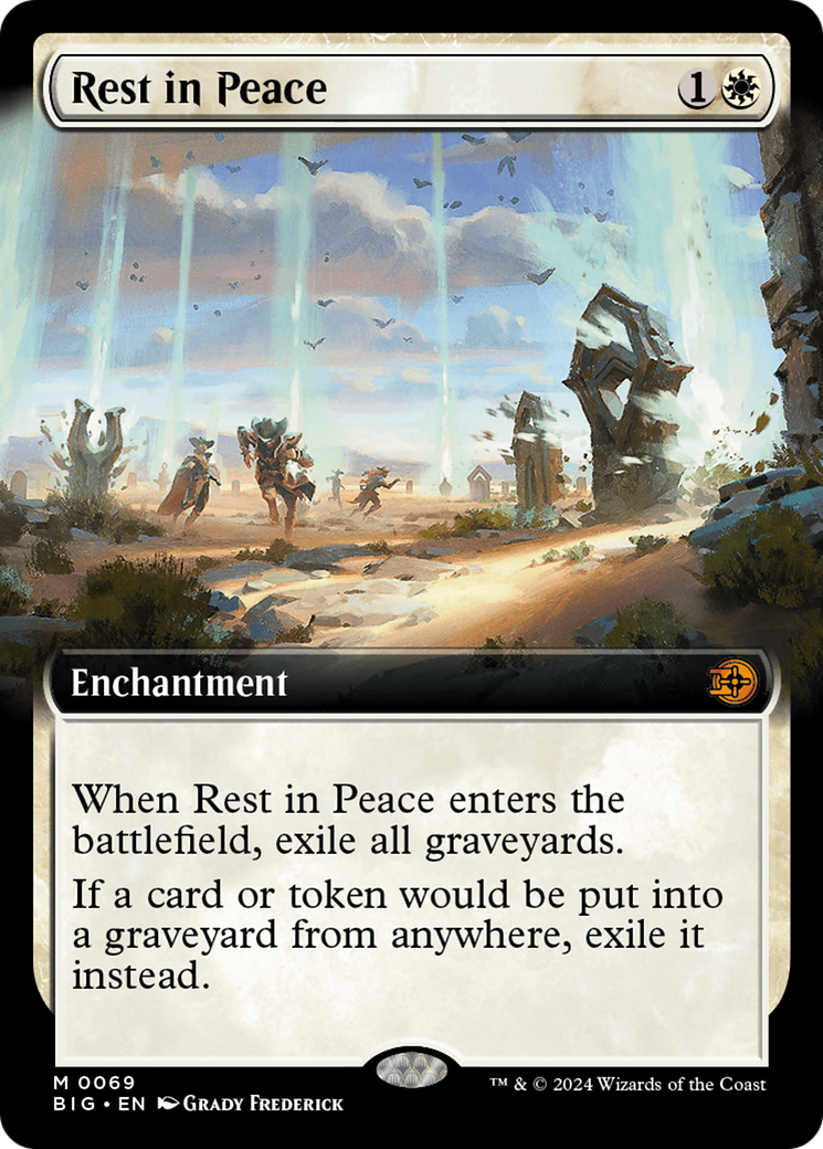 Rest in Peace - Mythic Enchantment card from The Big Score