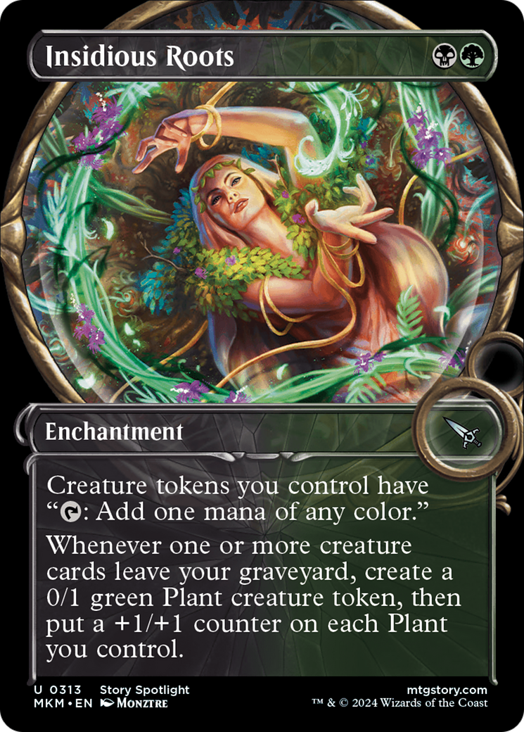 Insidious Roots - Uncommon Enchantment card from Murders at Karlov Manor