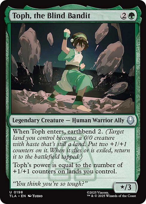 Image of Toph, the Blind Bandit